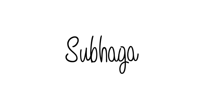 How to make Subhaga signature? Angelique-Rose-font-FFP is a professional autograph style. Create handwritten signature for Subhaga name. Subhaga signature style 5 images and pictures png