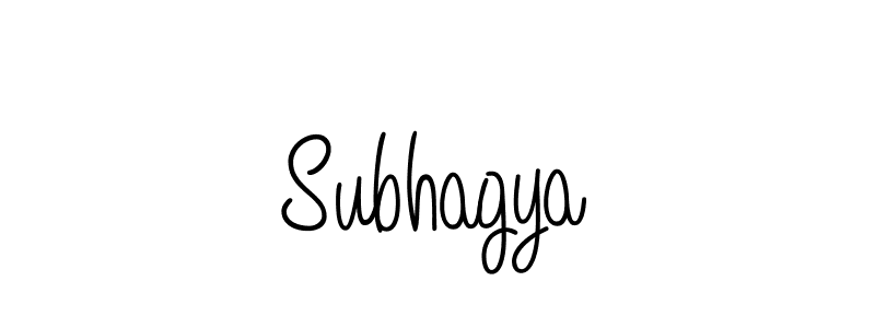 Best and Professional Signature Style for Subhagya. Angelique-Rose-font-FFP Best Signature Style Collection. Subhagya signature style 5 images and pictures png