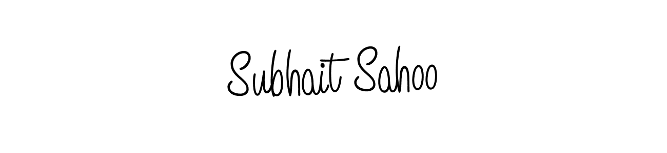 Create a beautiful signature design for name Subhait Sahoo. With this signature (Angelique-Rose-font-FFP) fonts, you can make a handwritten signature for free. Subhait Sahoo signature style 5 images and pictures png