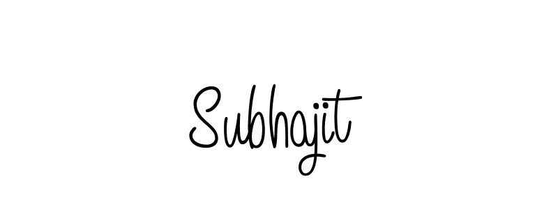 Subhajit stylish signature style. Best Handwritten Sign (Angelique-Rose-font-FFP) for my name. Handwritten Signature Collection Ideas for my name Subhajit. Subhajit signature style 5 images and pictures png