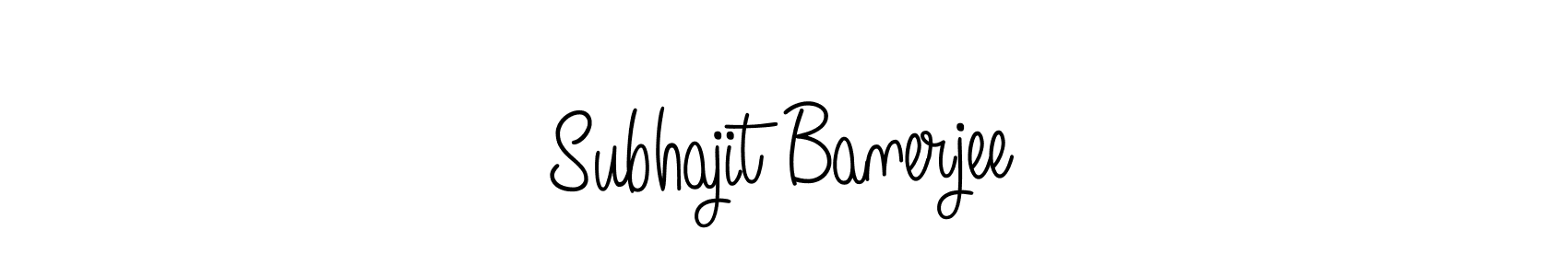 Also we have Subhajit Banerjee name is the best signature style. Create professional handwritten signature collection using Angelique-Rose-font-FFP autograph style. Subhajit Banerjee signature style 5 images and pictures png