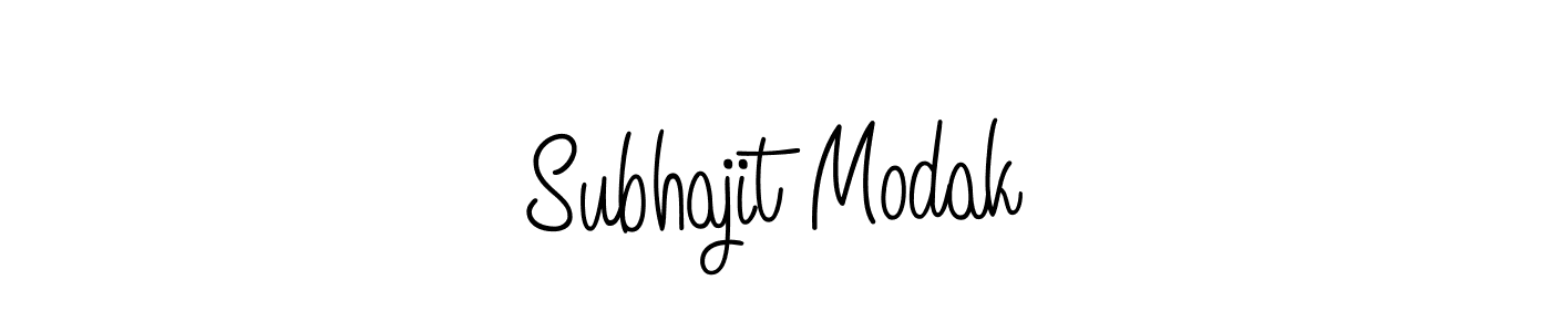 if you are searching for the best signature style for your name Subhajit Modak. so please give up your signature search. here we have designed multiple signature styles  using Angelique-Rose-font-FFP. Subhajit Modak signature style 5 images and pictures png