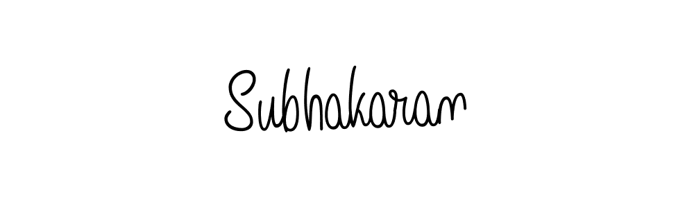 Also we have Subhakaran name is the best signature style. Create professional handwritten signature collection using Angelique-Rose-font-FFP autograph style. Subhakaran signature style 5 images and pictures png