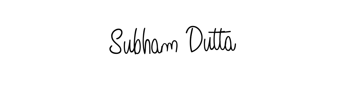 Similarly Angelique-Rose-font-FFP is the best handwritten signature design. Signature creator online .You can use it as an online autograph creator for name Subham Dutta. Subham Dutta signature style 5 images and pictures png