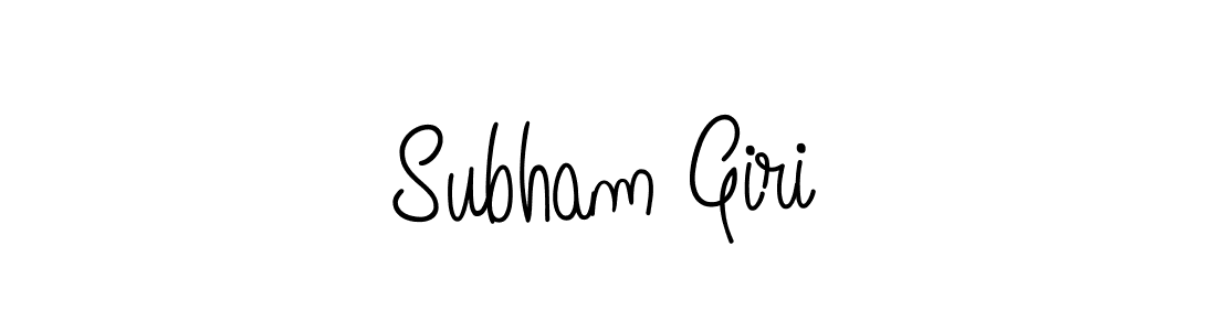 Make a short Subham Giri signature style. Manage your documents anywhere anytime using Angelique-Rose-font-FFP. Create and add eSignatures, submit forms, share and send files easily. Subham Giri signature style 5 images and pictures png