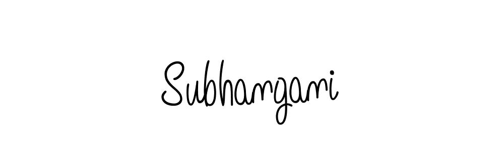 You can use this online signature creator to create a handwritten signature for the name Subhangani. This is the best online autograph maker. Subhangani signature style 5 images and pictures png