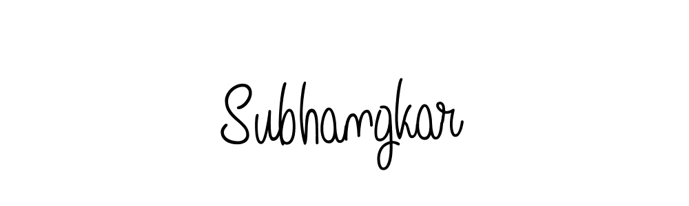 How to Draw Subhangkar signature style? Angelique-Rose-font-FFP is a latest design signature styles for name Subhangkar. Subhangkar signature style 5 images and pictures png