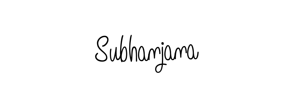 It looks lik you need a new signature style for name Subhanjana. Design unique handwritten (Angelique-Rose-font-FFP) signature with our free signature maker in just a few clicks. Subhanjana signature style 5 images and pictures png