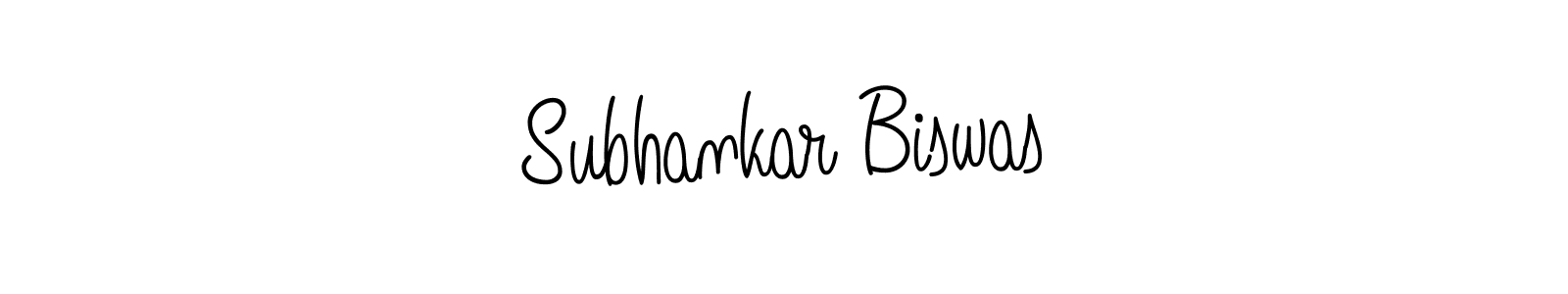 Create a beautiful signature design for name Subhankar Biswas. With this signature (Angelique-Rose-font-FFP) fonts, you can make a handwritten signature for free. Subhankar Biswas signature style 5 images and pictures png