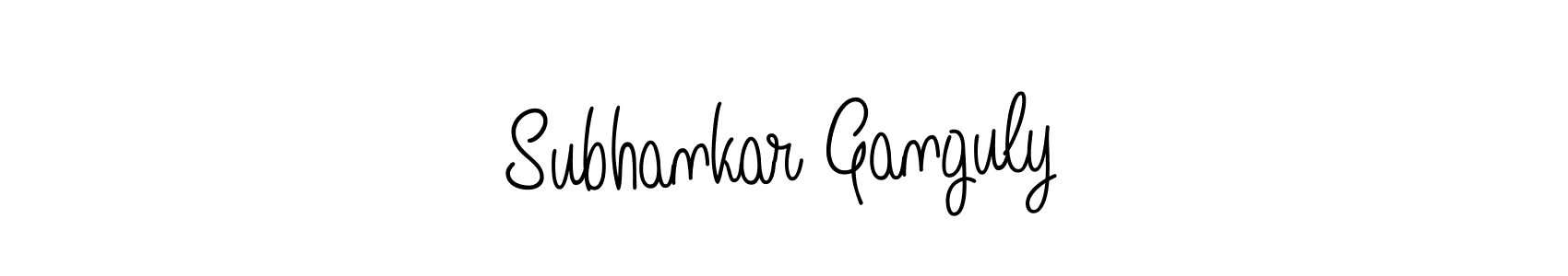 Make a beautiful signature design for name Subhankar Ganguly. With this signature (Angelique-Rose-font-FFP) style, you can create a handwritten signature for free. Subhankar Ganguly signature style 5 images and pictures png