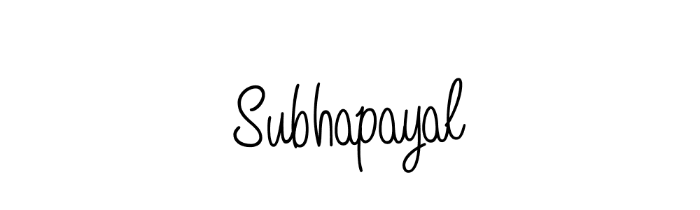 How to make Subhapayal name signature. Use Angelique-Rose-font-FFP style for creating short signs online. This is the latest handwritten sign. Subhapayal signature style 5 images and pictures png