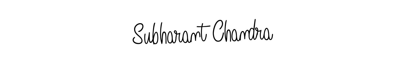 Check out images of Autograph of Subharant Chandra name. Actor Subharant Chandra Signature Style. Angelique-Rose-font-FFP is a professional sign style online. Subharant Chandra signature style 5 images and pictures png