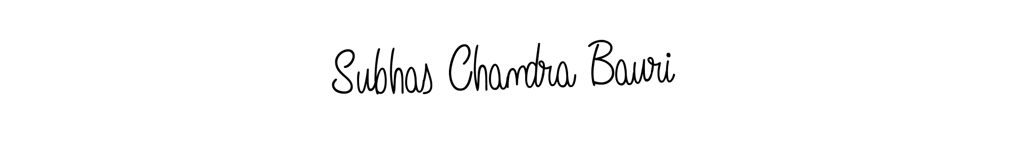 The best way (Angelique-Rose-font-FFP) to make a short signature is to pick only two or three words in your name. The name Subhas Chandra Bauri include a total of six letters. For converting this name. Subhas Chandra Bauri signature style 5 images and pictures png