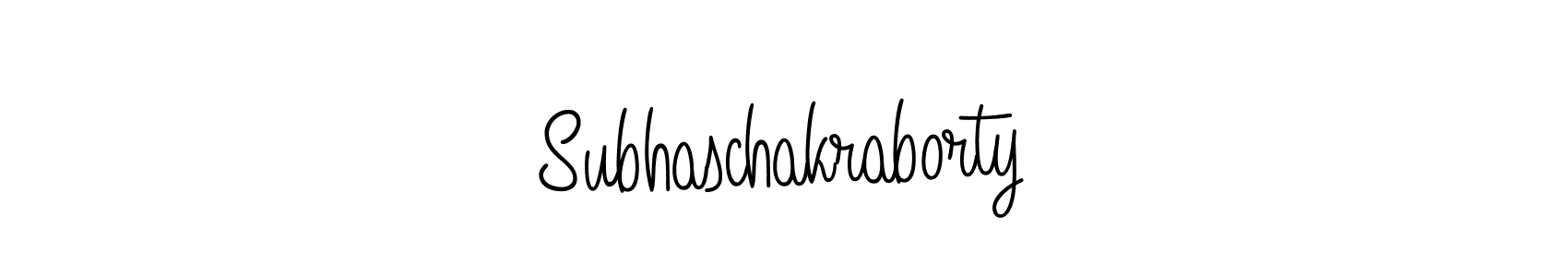 Subhaschakraborty stylish signature style. Best Handwritten Sign (Angelique-Rose-font-FFP) for my name. Handwritten Signature Collection Ideas for my name Subhaschakraborty. Subhaschakraborty signature style 5 images and pictures png