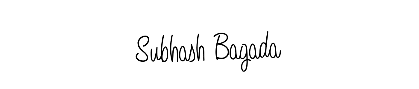 Once you've used our free online signature maker to create your best signature Angelique-Rose-font-FFP style, it's time to enjoy all of the benefits that Subhash Bagada name signing documents. Subhash Bagada signature style 5 images and pictures png