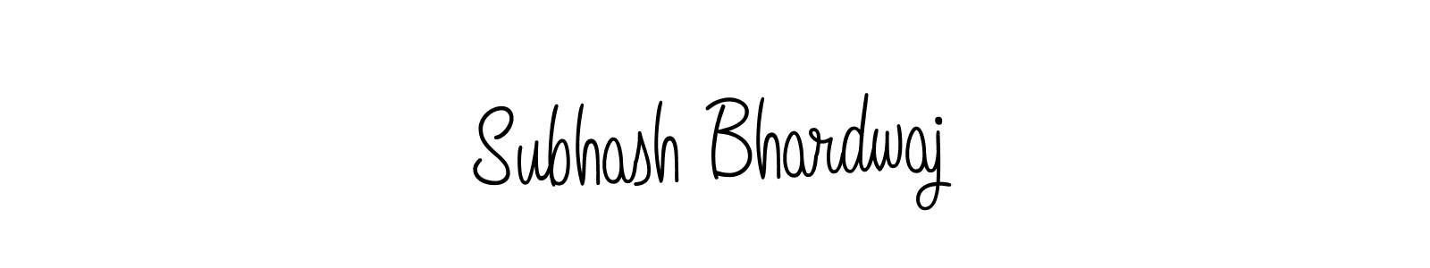 Create a beautiful signature design for name Subhash Bhardwaj. With this signature (Angelique-Rose-font-FFP) fonts, you can make a handwritten signature for free. Subhash Bhardwaj signature style 5 images and pictures png