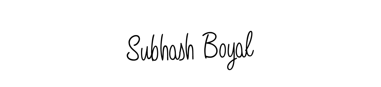 Once you've used our free online signature maker to create your best signature Angelique-Rose-font-FFP style, it's time to enjoy all of the benefits that Subhash Boyal name signing documents. Subhash Boyal signature style 5 images and pictures png