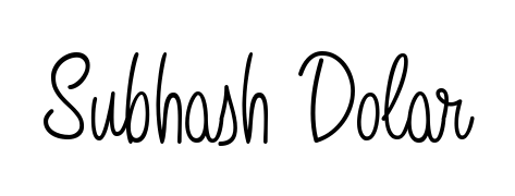 Create an unforgettable impression when signing with Subhash Dolar name styled in Angelique-Rose-font-FFP typography. 100% free online generator. Subhash Dolar signature style 5 images and pictures png