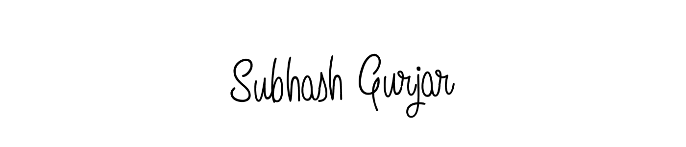 It looks lik you need a new signature style for name Subhash Gurjar. Design unique handwritten (Angelique-Rose-font-FFP) signature with our free signature maker in just a few clicks. Subhash Gurjar signature style 5 images and pictures png