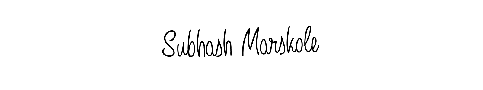 Here are the top 10 professional signature styles for the name Subhash Marskole. These are the best autograph styles you can use for your name. Subhash Marskole signature style 5 images and pictures png