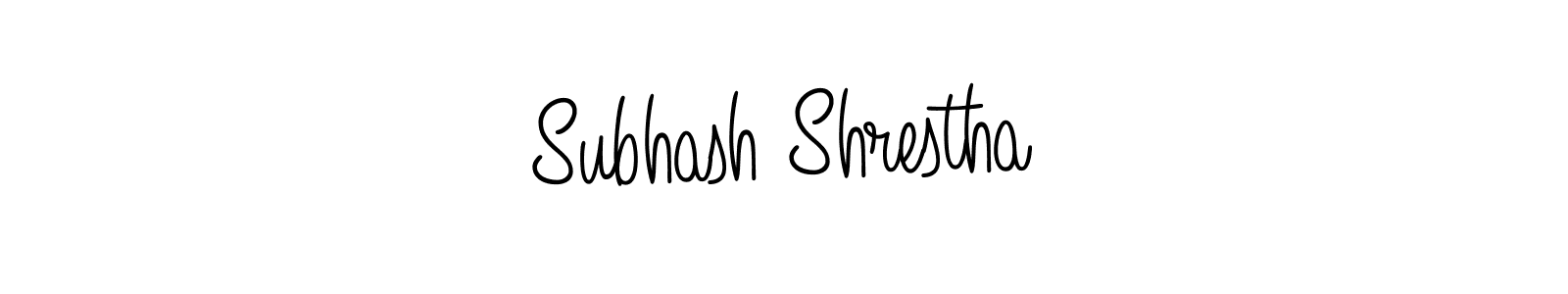 Angelique-Rose-font-FFP is a professional signature style that is perfect for those who want to add a touch of class to their signature. It is also a great choice for those who want to make their signature more unique. Get Subhash Shrestha name to fancy signature for free. Subhash Shrestha signature style 5 images and pictures png