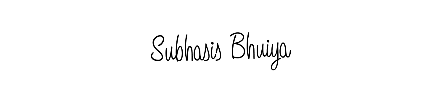 Also we have Subhasis Bhuiya name is the best signature style. Create professional handwritten signature collection using Angelique-Rose-font-FFP autograph style. Subhasis Bhuiya signature style 5 images and pictures png