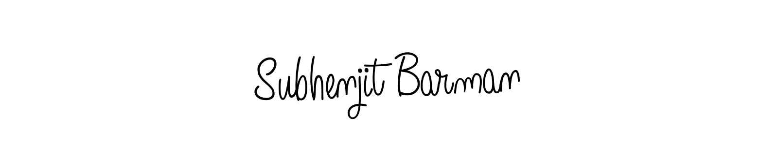 You can use this online signature creator to create a handwritten signature for the name Subhenjit Barman. This is the best online autograph maker. Subhenjit Barman signature style 5 images and pictures png