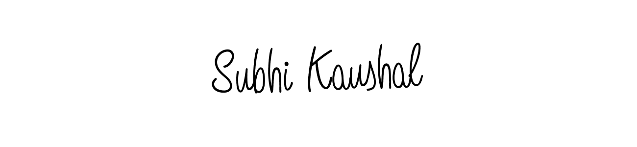 Angelique-Rose-font-FFP is a professional signature style that is perfect for those who want to add a touch of class to their signature. It is also a great choice for those who want to make their signature more unique. Get Subhi Kaushal name to fancy signature for free. Subhi Kaushal signature style 5 images and pictures png