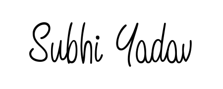 Achieve flawless digital penmanship with Subhi Yadav name in Angelique-Rose-font-FFP font. The perfect tool for creating online signatures. Subhi Yadav signature style 5 images and pictures png