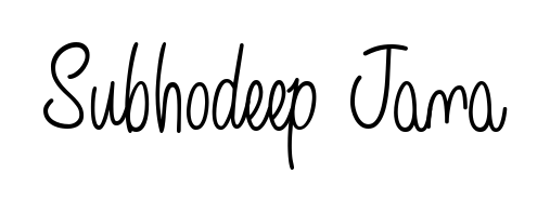 A dynamic signature style for Subhodeep Jana using Angelique-Rose-font-FFP script. Designed to look authentic, handwritten, and professional. Subhodeep Jana signature style 5 images and pictures png