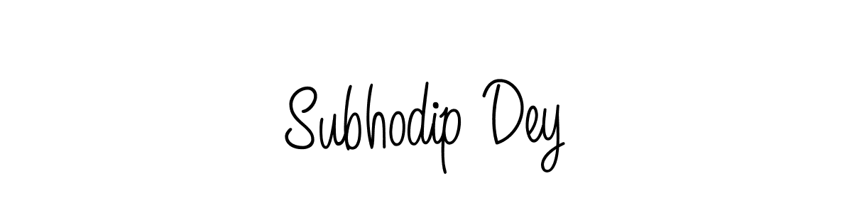 How to Draw Subhodip Dey signature style? Angelique-Rose-font-FFP is a latest design signature styles for name Subhodip Dey. Subhodip Dey signature style 5 images and pictures png