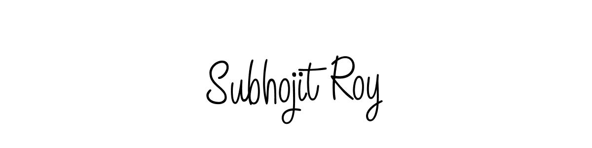 Create a beautiful signature design for name Subhojit Roy. With this signature (Angelique-Rose-font-FFP) fonts, you can make a handwritten signature for free. Subhojit Roy signature style 5 images and pictures png