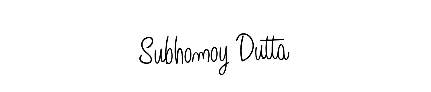 How to Draw Subhomoy Dutta signature style? Angelique-Rose-font-FFP is a latest design signature styles for name Subhomoy Dutta. Subhomoy Dutta signature style 5 images and pictures png