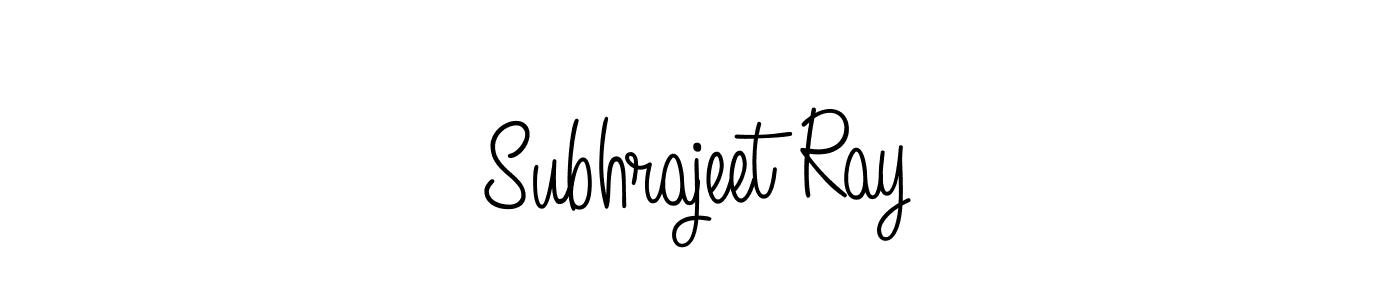 Also we have Subhrajeet Ray name is the best signature style. Create professional handwritten signature collection using Angelique-Rose-font-FFP autograph style. Subhrajeet Ray signature style 5 images and pictures png