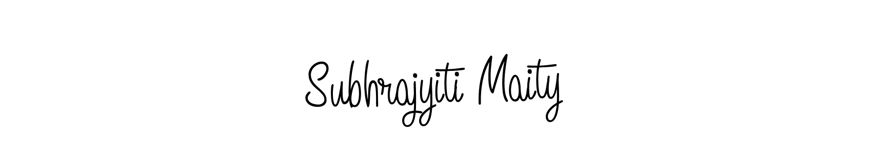 How to make Subhrajyiti Maity signature? Angelique-Rose-font-FFP is a professional autograph style. Create handwritten signature for Subhrajyiti Maity name. Subhrajyiti Maity signature style 5 images and pictures png