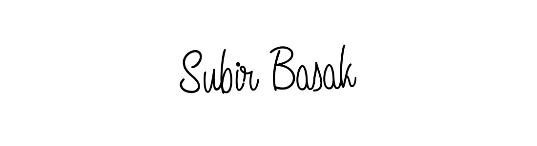 Also we have Subir Basak name is the best signature style. Create professional handwritten signature collection using Angelique-Rose-font-FFP autograph style. Subir Basak signature style 5 images and pictures png