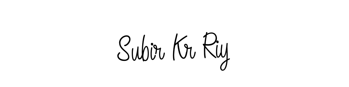 Best and Professional Signature Style for Subir Kr Riy. Angelique-Rose-font-FFP Best Signature Style Collection. Subir Kr Riy signature style 5 images and pictures png