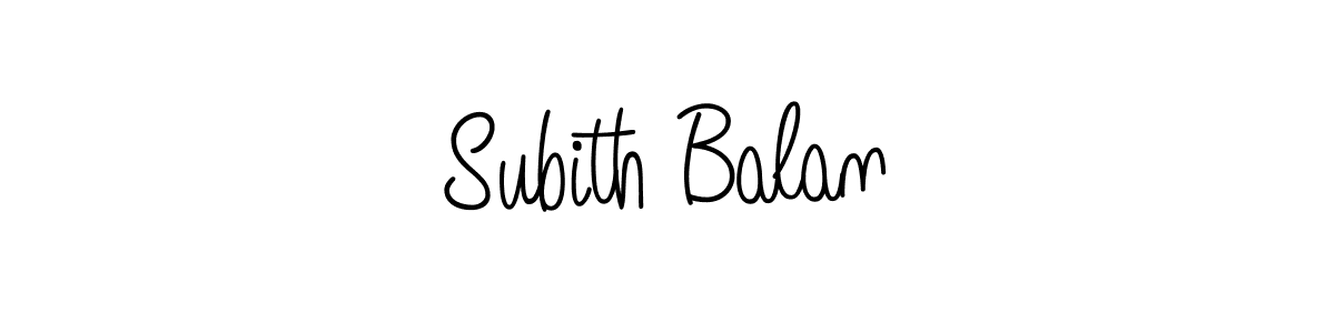 Check out images of Autograph of Subith Balan name. Actor Subith Balan Signature Style. Angelique-Rose-font-FFP is a professional sign style online. Subith Balan signature style 5 images and pictures png