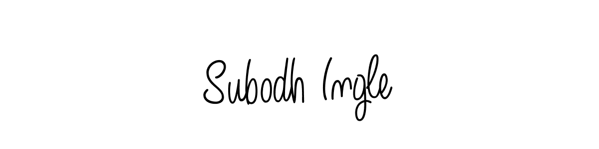 if you are searching for the best signature style for your name Subodh Ingle. so please give up your signature search. here we have designed multiple signature styles  using Angelique-Rose-font-FFP. Subodh Ingle signature style 5 images and pictures png