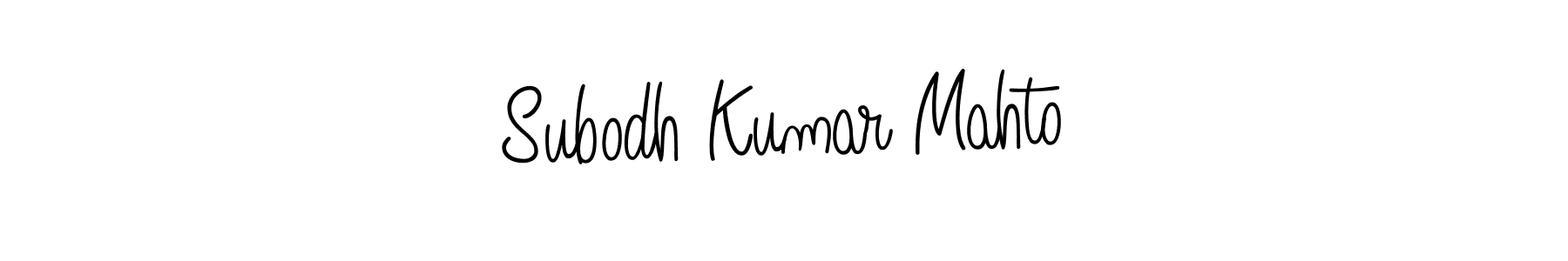 How to make Subodh Kumar Mahto signature? Angelique-Rose-font-FFP is a professional autograph style. Create handwritten signature for Subodh Kumar Mahto name. Subodh Kumar Mahto signature style 5 images and pictures png