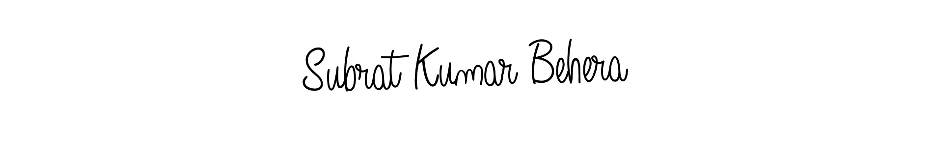 Similarly Angelique-Rose-font-FFP is the best handwritten signature design. Signature creator online .You can use it as an online autograph creator for name Subrat Kumar Behera. Subrat Kumar Behera signature style 5 images and pictures png