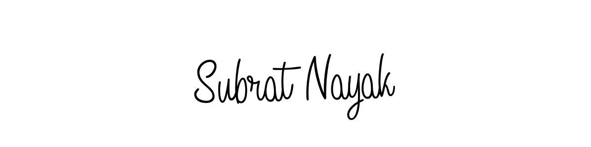 Make a beautiful signature design for name Subrat Nayak. Use this online signature maker to create a handwritten signature for free. Subrat Nayak signature style 5 images and pictures png