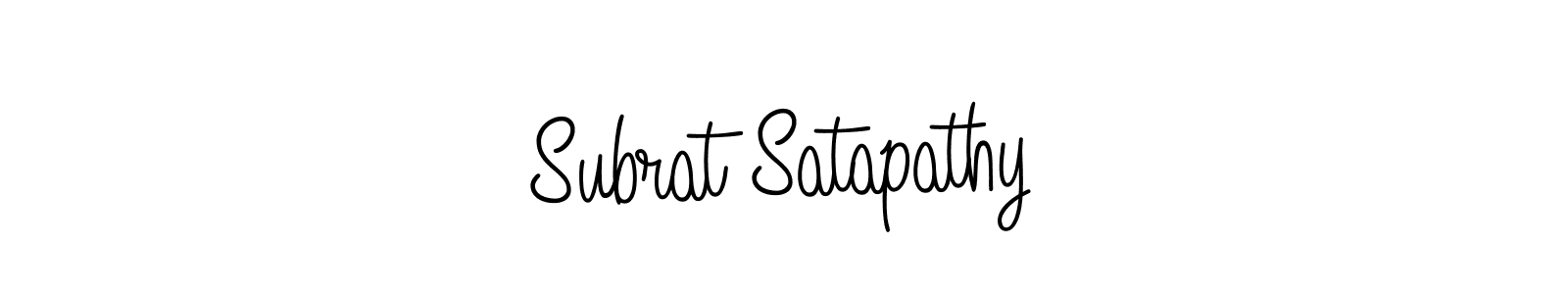 How to Draw Subrat Satapathy signature style? Angelique-Rose-font-FFP is a latest design signature styles for name Subrat Satapathy. Subrat Satapathy signature style 5 images and pictures png