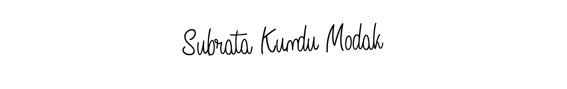 Make a beautiful signature design for name Subrata Kundu Modak. Use this online signature maker to create a handwritten signature for free. Subrata Kundu Modak signature style 5 images and pictures png