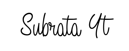 The best way (Angelique-Rose-font-FFP) to make a short signature is to pick only two or three words in your name. For converting this name Subrata Yt. Subrata Yt signature style 5 images and pictures png