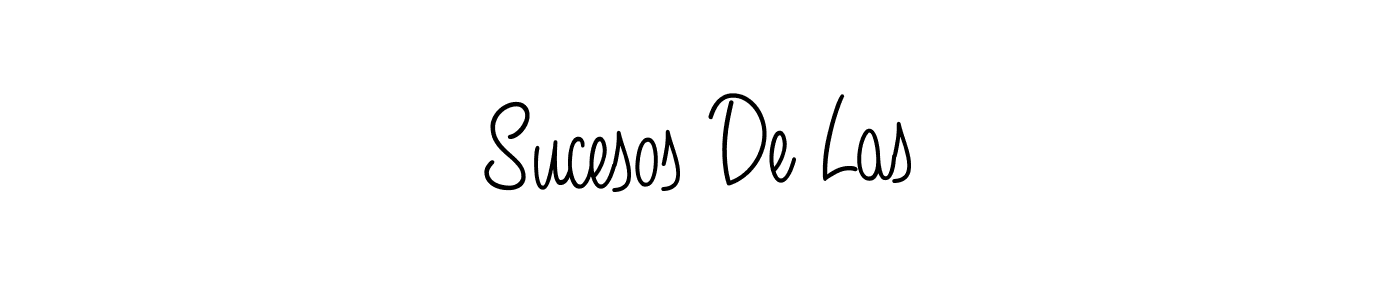 Angelique-Rose-font-FFP is a professional signature style that is perfect for those who want to add a touch of class to their signature. It is also a great choice for those who want to make their signature more unique. Get Sucesos De Las name to fancy signature for free. Sucesos De Las signature style 5 images and pictures png