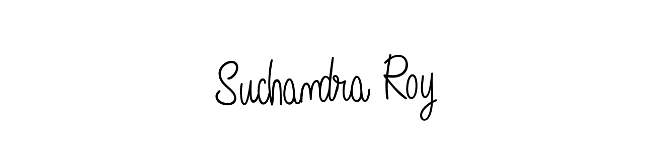 How to make Suchandra Roy signature? Angelique-Rose-font-FFP is a professional autograph style. Create handwritten signature for Suchandra Roy name. Suchandra Roy signature style 5 images and pictures png