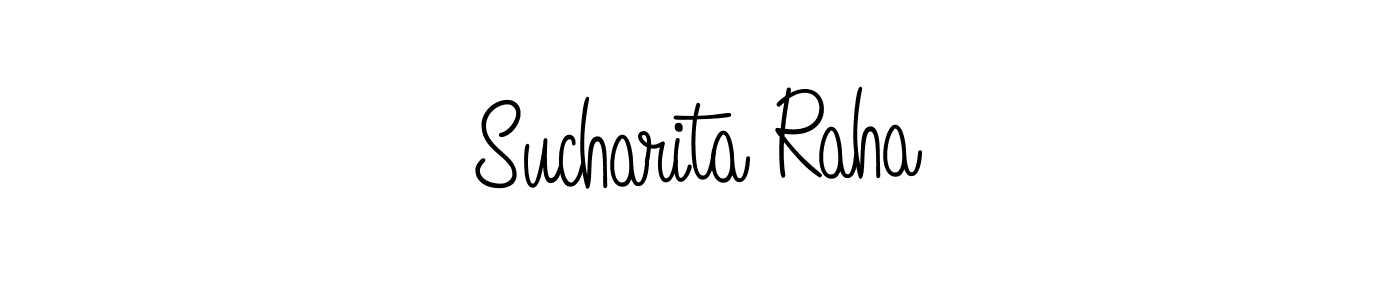 How to Draw Sucharita Raha signature style? Angelique-Rose-font-FFP is a latest design signature styles for name Sucharita Raha. Sucharita Raha signature style 5 images and pictures png