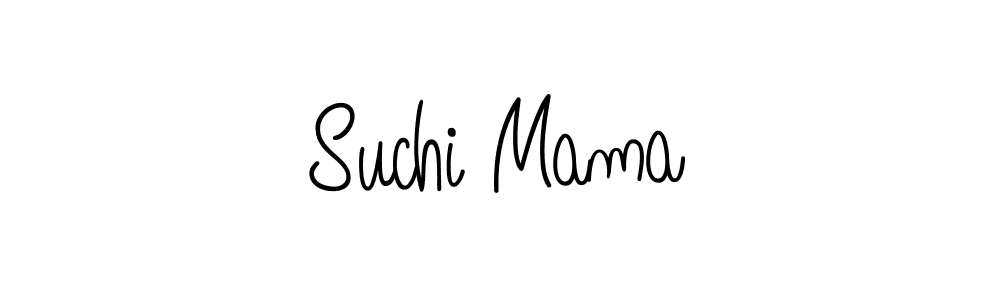 Also we have Suchi Mama name is the best signature style. Create professional handwritten signature collection using Angelique-Rose-font-FFP autograph style. Suchi Mama signature style 5 images and pictures png