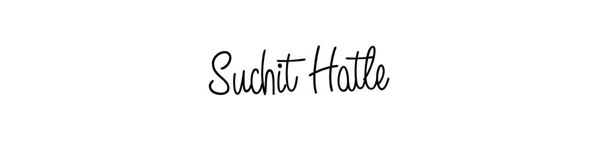 Also we have Suchit Hatle name is the best signature style. Create professional handwritten signature collection using Angelique-Rose-font-FFP autograph style. Suchit Hatle signature style 5 images and pictures png